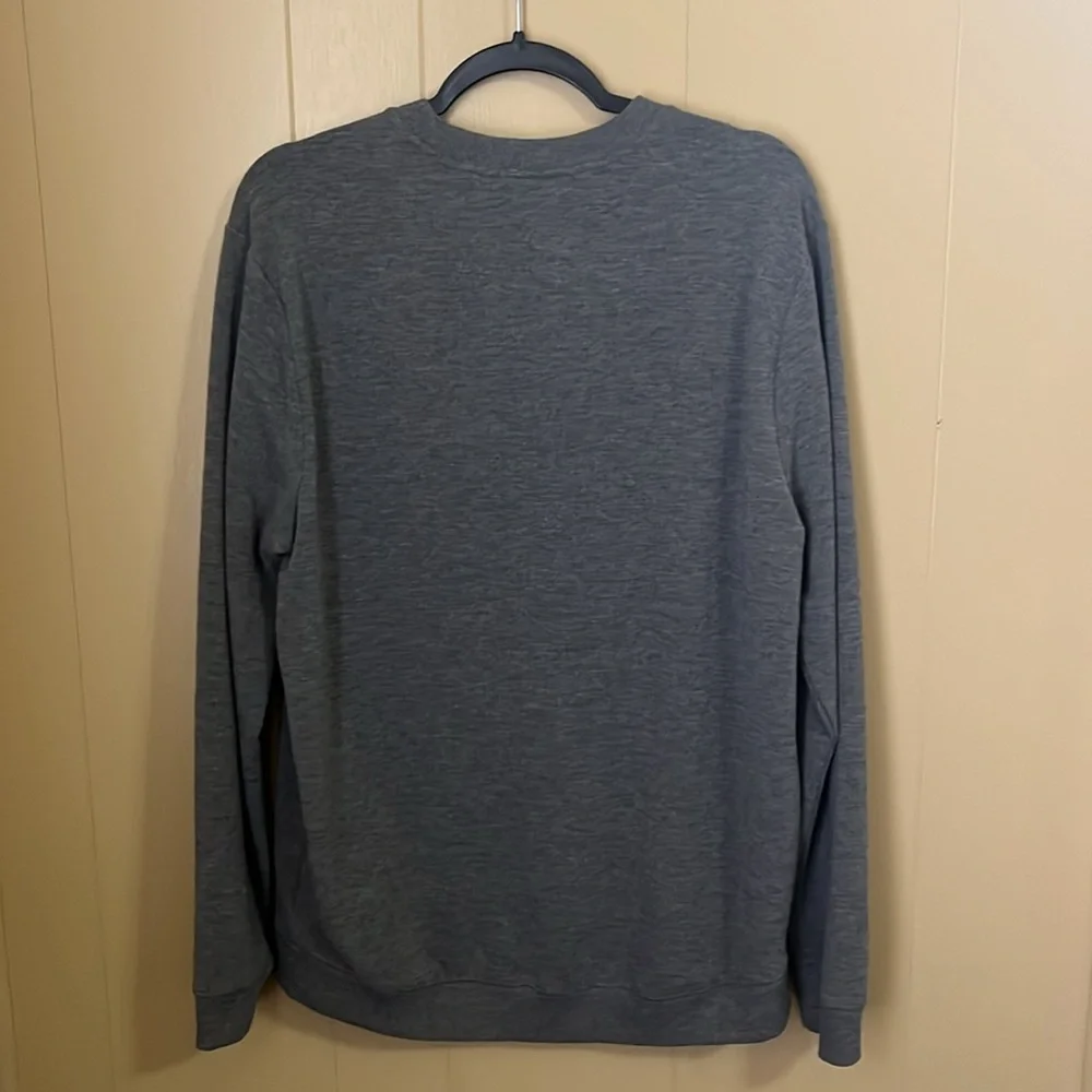 All in Motion Gray SizeL Comfy Lightweight Crewneck Sweater Fall Winter Neutral